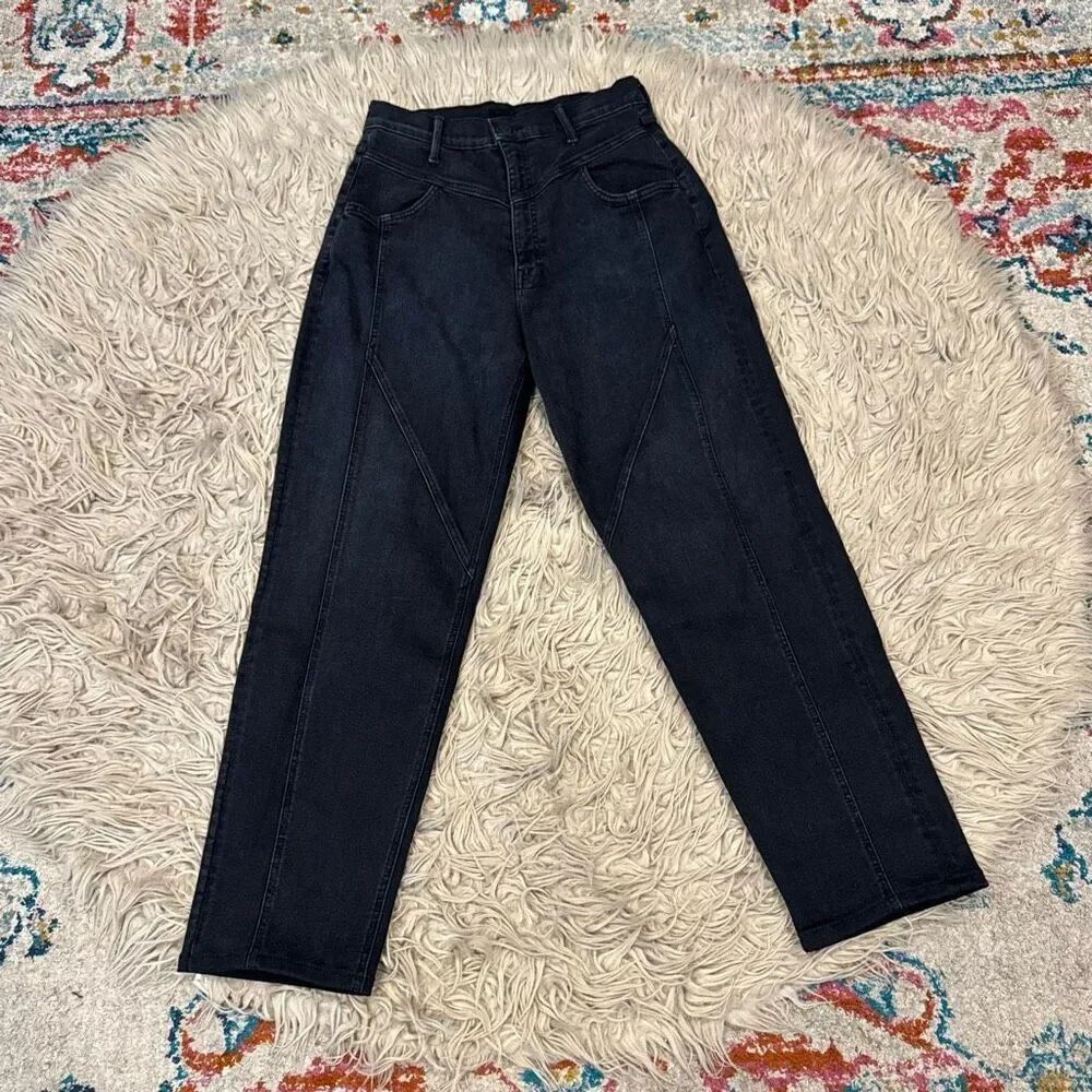 Mother jeans the high waisted pointy study nerdy jeans size 27